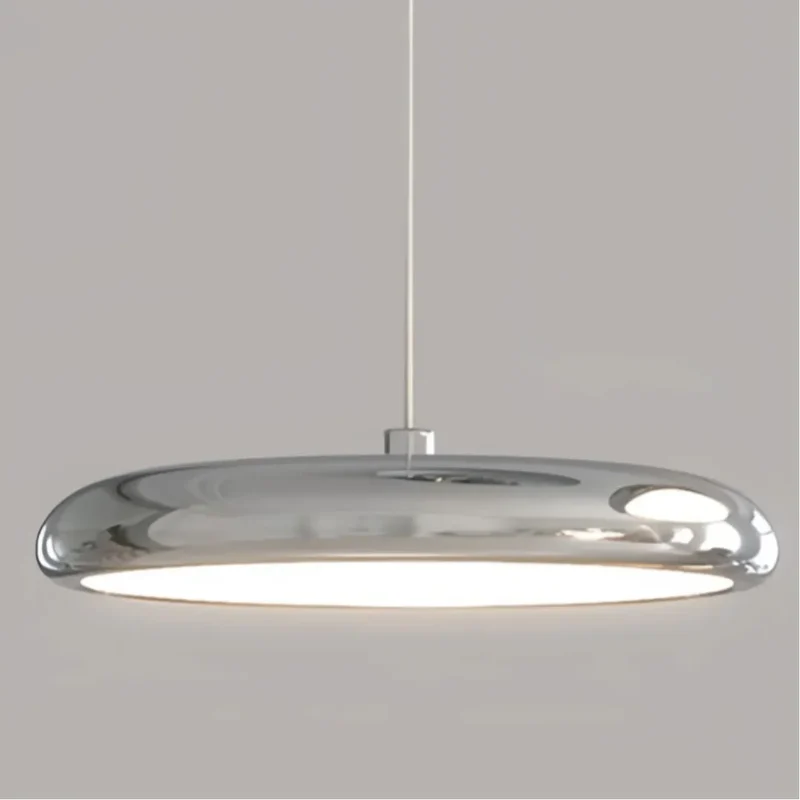 Moderne runde LED-Pendelleuchte für das Esszimmer, dimmbar