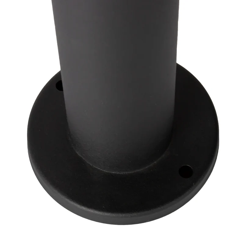 LED-Gartenpfosten - Sockel - Stehende Außenleuchte | 50cm | Schwarz | IP44 – TOMBA