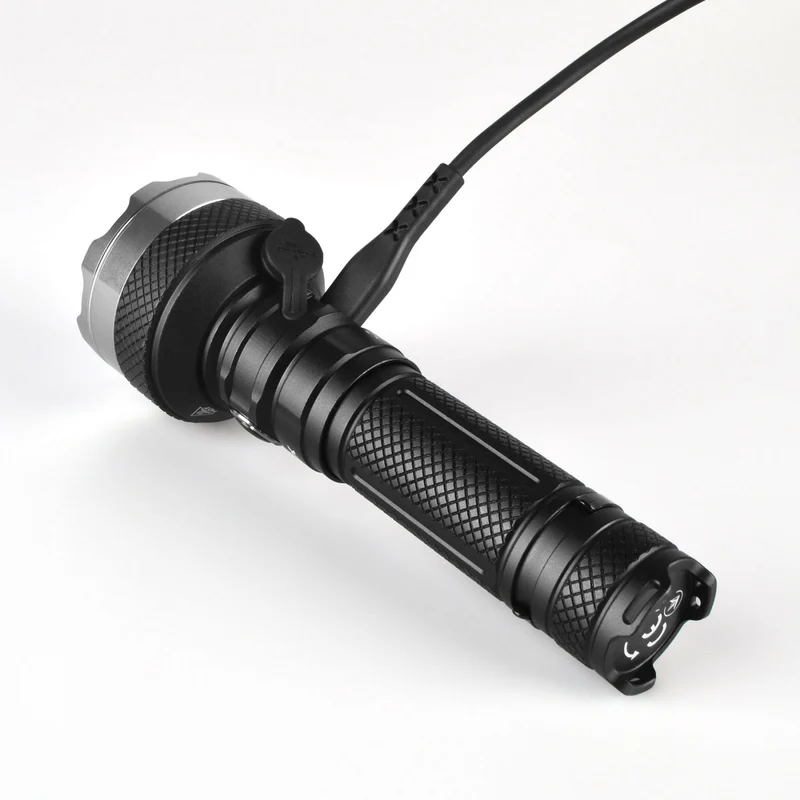 LED-Taschenlampe 20 Watt | Wiederaufladbar | 5500 Lumen | 5000K - Tageslichtweiß