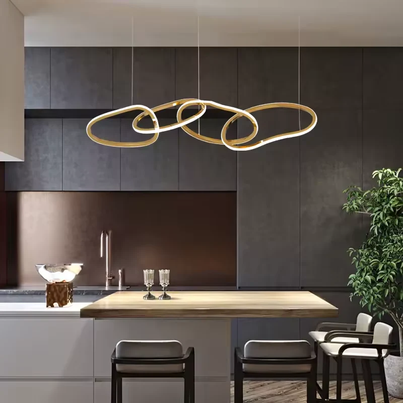 Skulpturale LED-Hängelampe Dimmbar Premium – Solinna