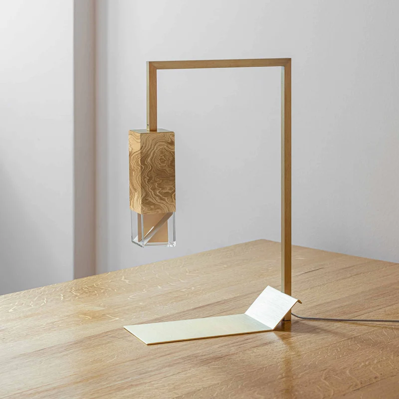 Wood Table Lamp LAMP/TWO Revamp by Formaminima