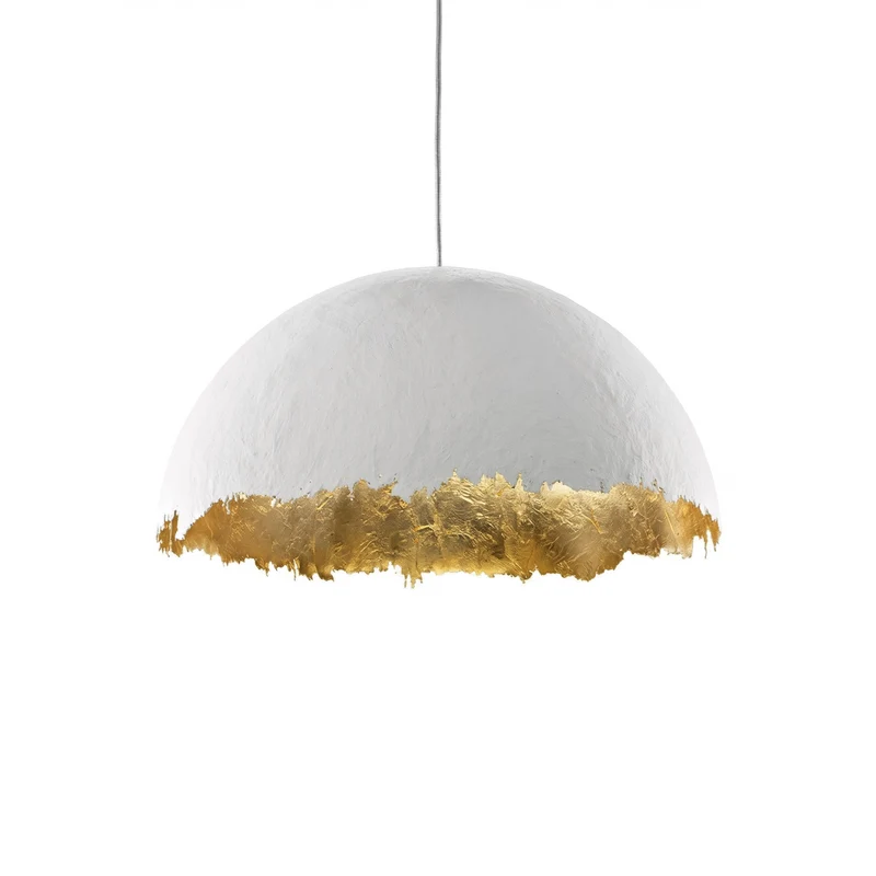 Art-Déco-Hängeleuchte Chrom-Finish Kühnes Design – Lueur Écarlate