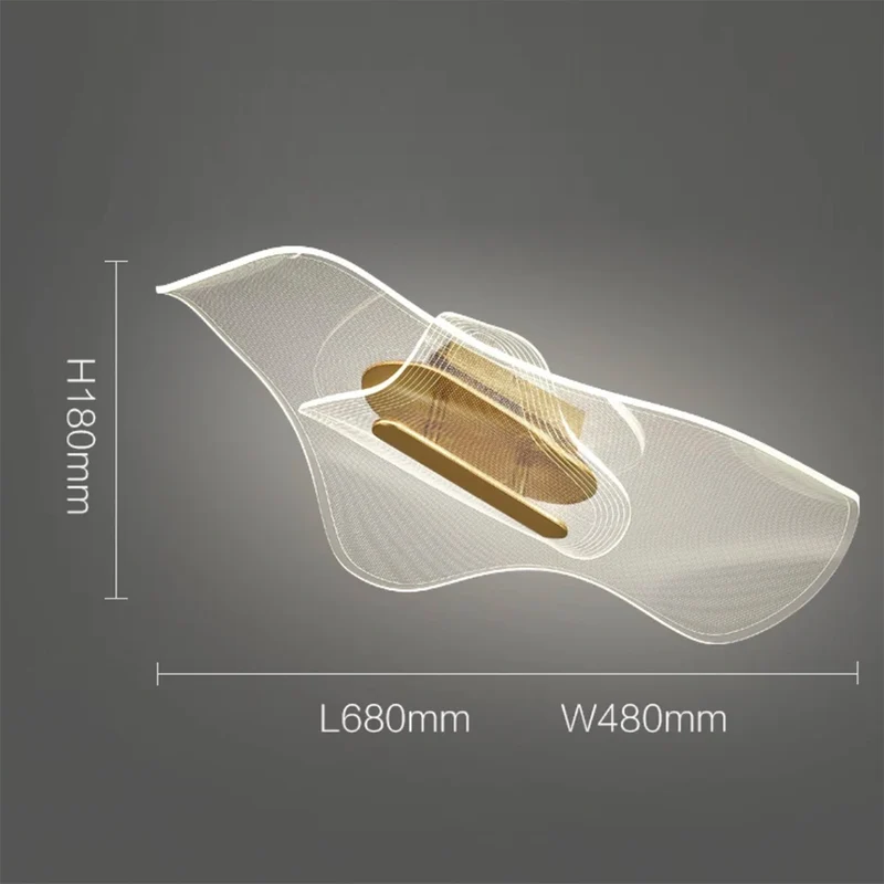 Vertikale Lampe mit futuristischen Ringen – Axion