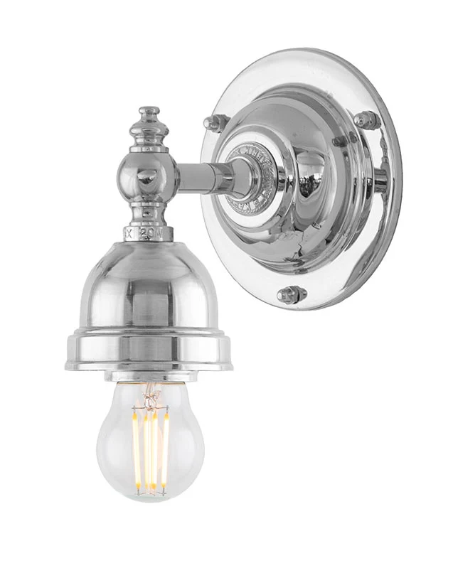 Adelborg 60/IP21 (Nickel) - Inkl. kapslat väggfäste