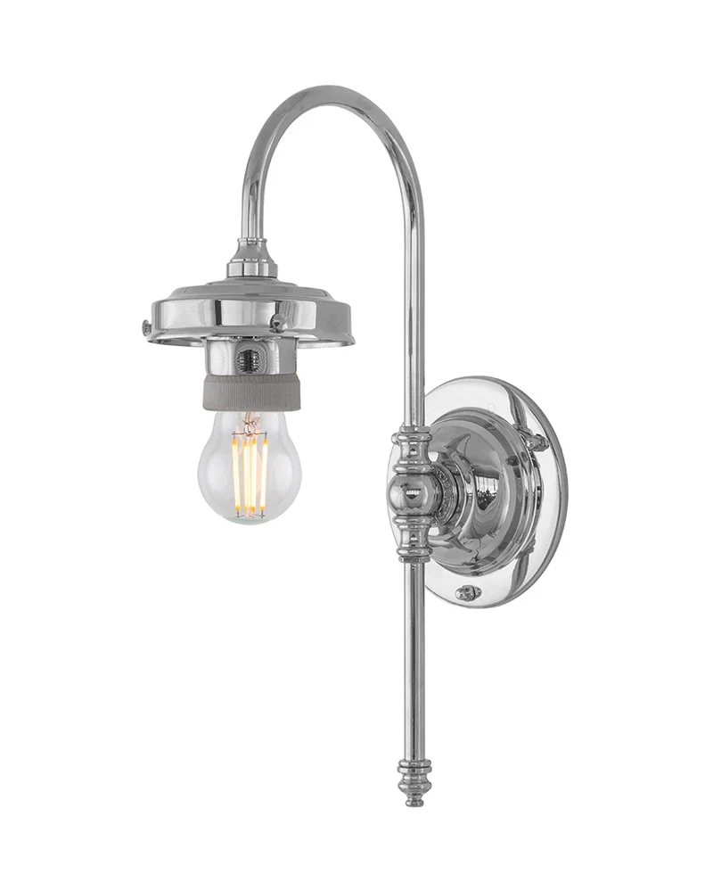 Blomberg 80/IP24 (Nickel) - Inkl. kapslat väggfäste
