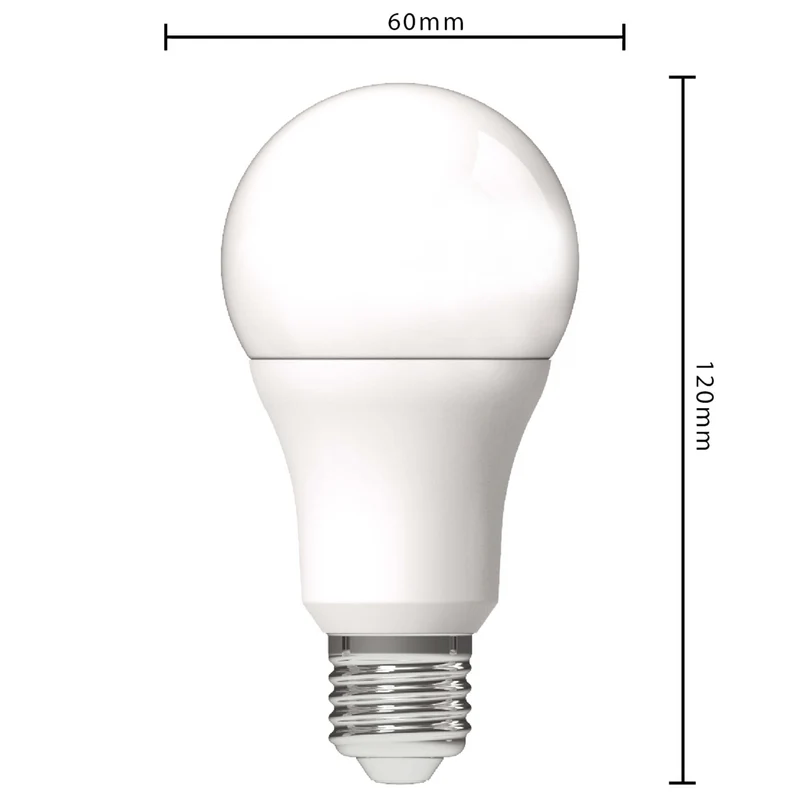 LED Birne E27 4,9W warmweiß Opal A60-50.000h Haltbarkeit - LED's Light