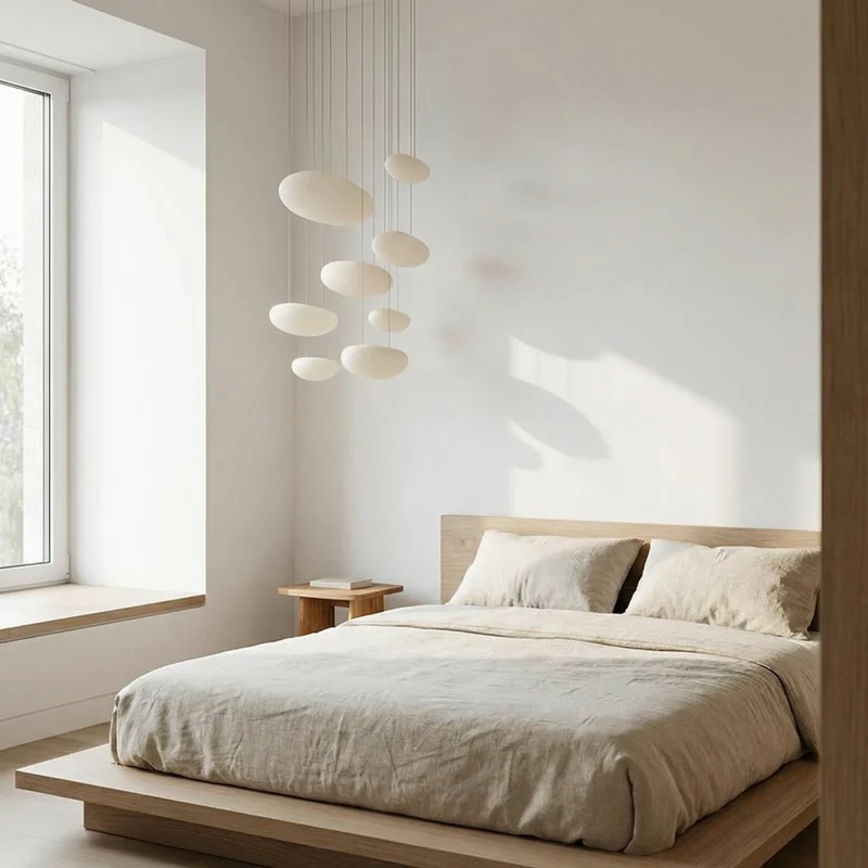 Moderne Hängelampe mit sanften Formen – Lumys