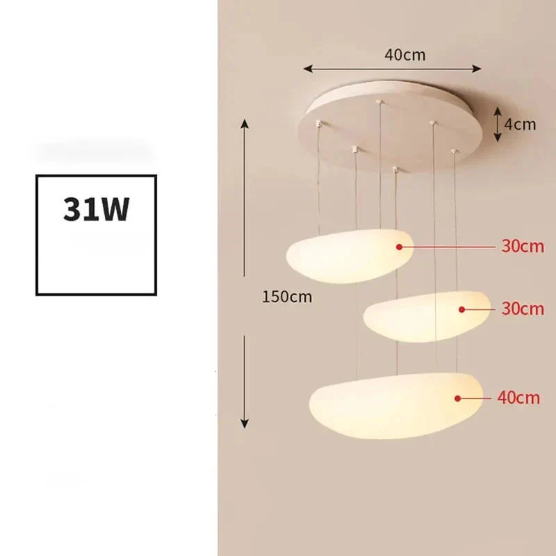 Moderne Hängelampe mit sanften Formen – Lumys