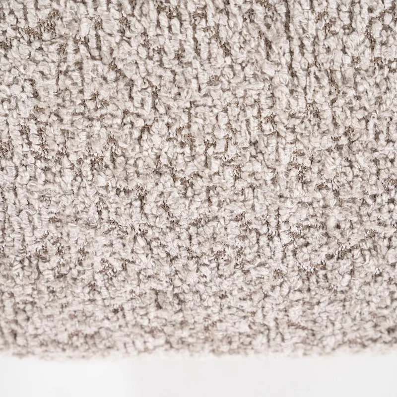 Drehbarer Loungesessel Balou Bouclé Taupe - By Boo