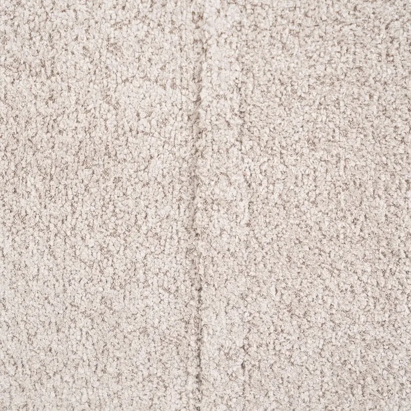 Drehbarer Loungesessel Balou Bouclé Taupe - By Boo