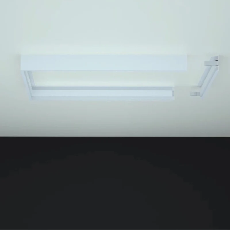 Aufputzrahmen | Klicken Sie auf System | für LED-Hintergrundbeleuchtungspanel 120x30mm