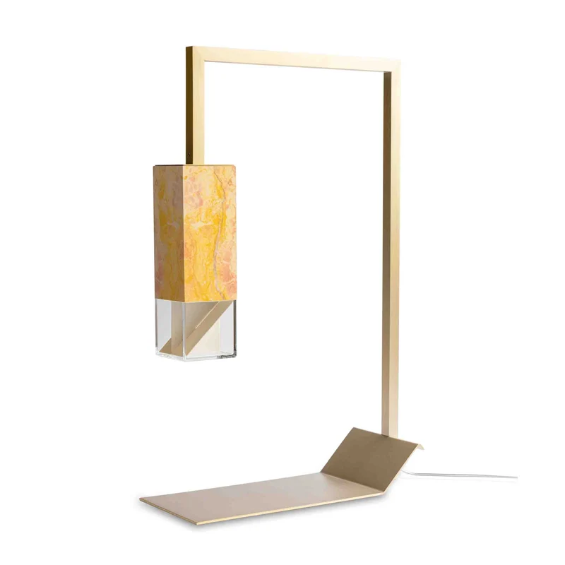 Marble Table Lamp LAMP/TWO by Formaminima