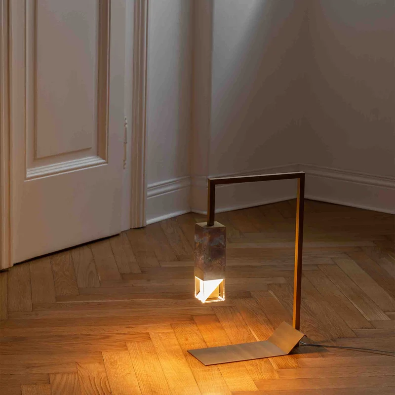 Marble Table Lamp LAMP/TWO by Formaminima