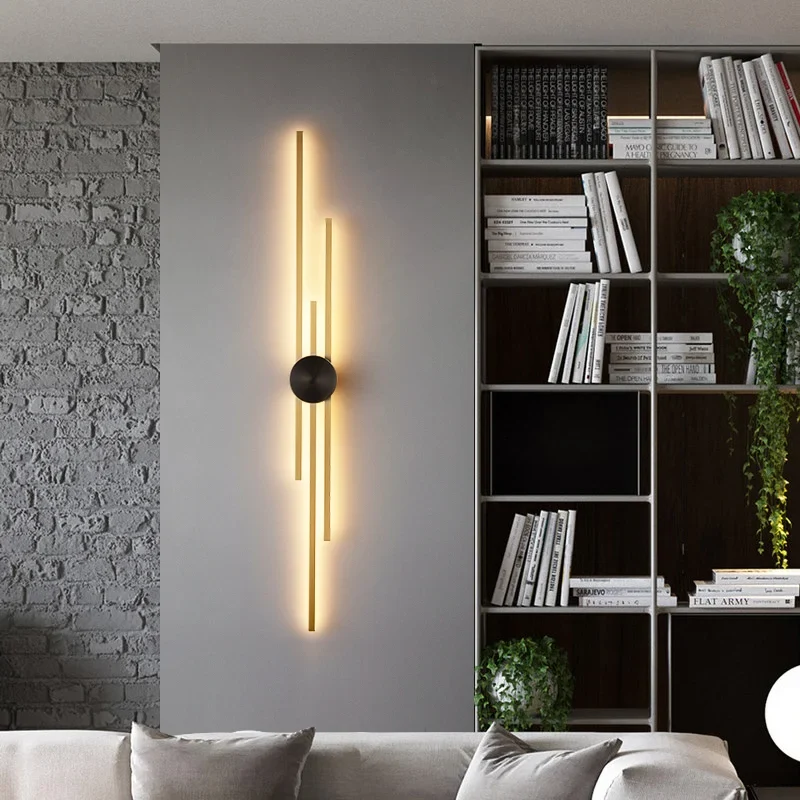 LED-Wandleuchte Oben Unten für Sanftes und Entspannendes Ambiente – Orbite Linéaire