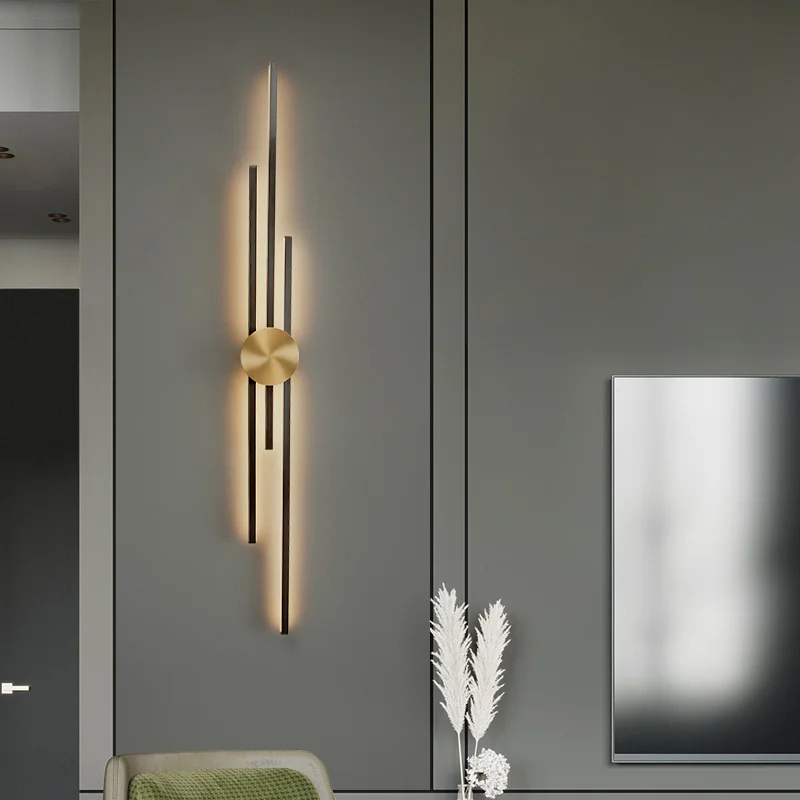 LED-Wandleuchte Oben Unten für Sanftes und Entspannendes Ambiente – Orbite Linéaire