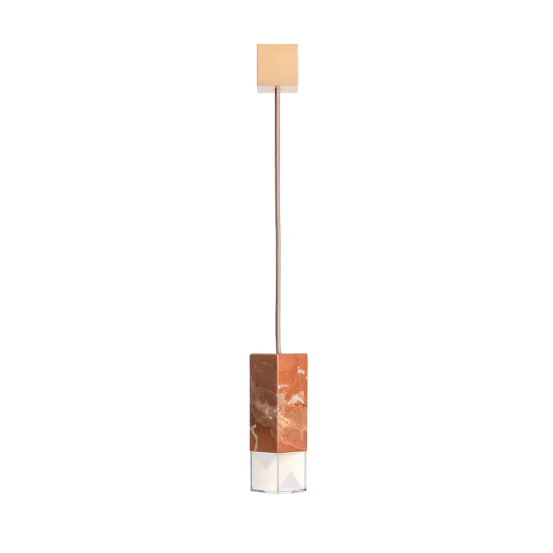 Marble Pendant Lamp LAMP/ONE by Formaminima
