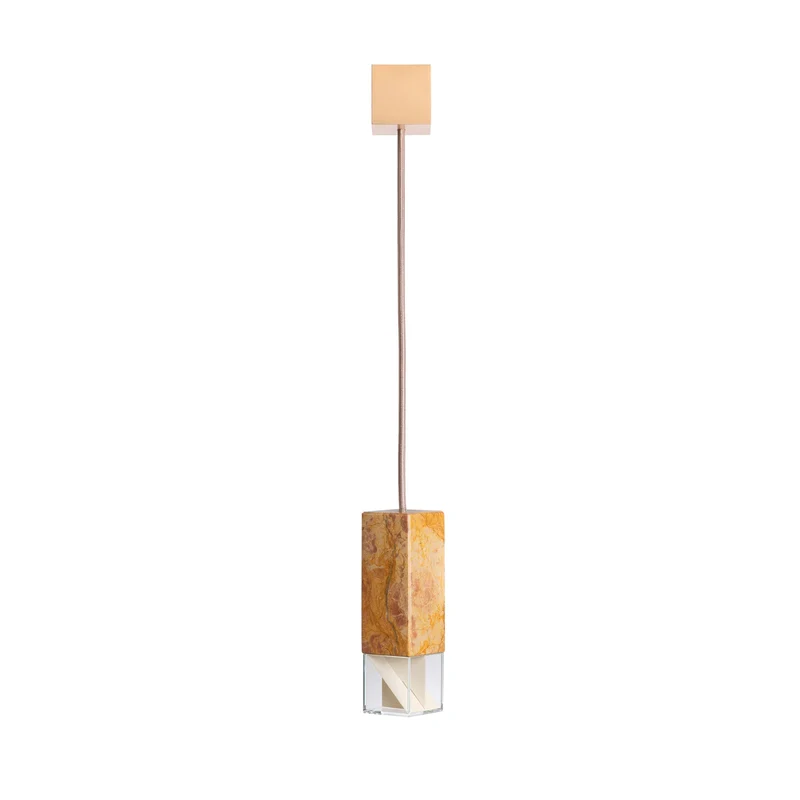 Marble Pendant Lamp LAMP/ONE by Formaminima