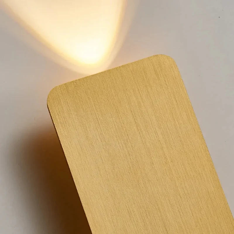 Moderne LED Up-&-Down-Wandleuchte rechteckig für Wohnzimmer & Flur