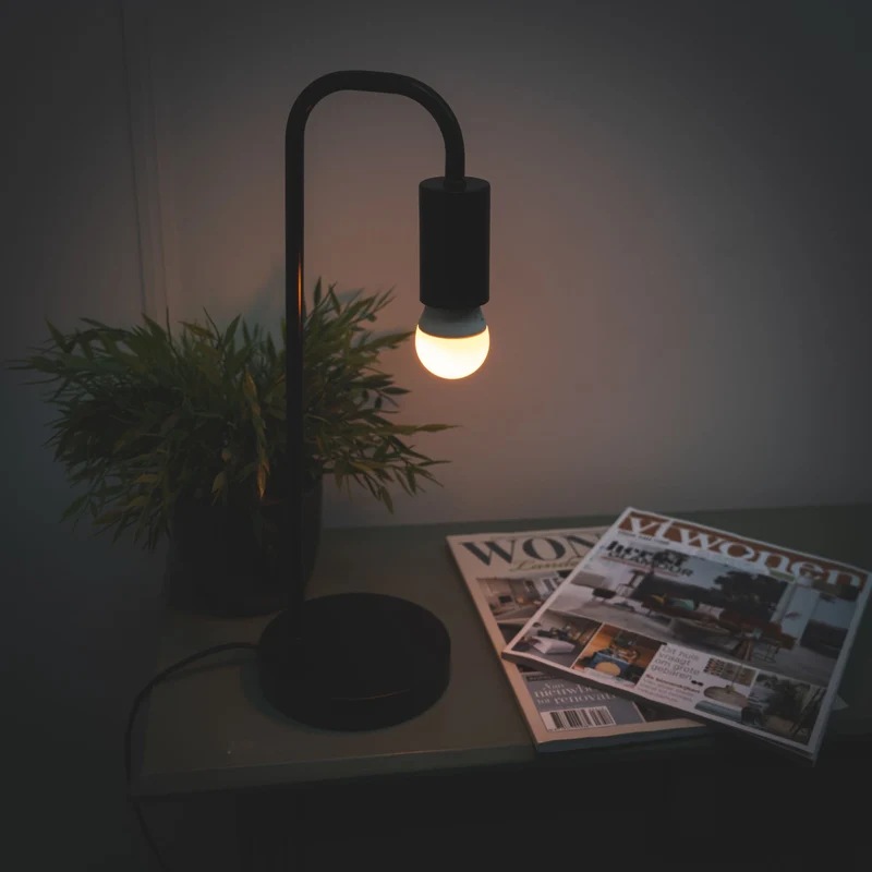 LED.nl Dimmbare LED-Lampe E27 – 45 mm – Licht dimmbar von 2700 K bis 1800 K extra warmweiß – G45