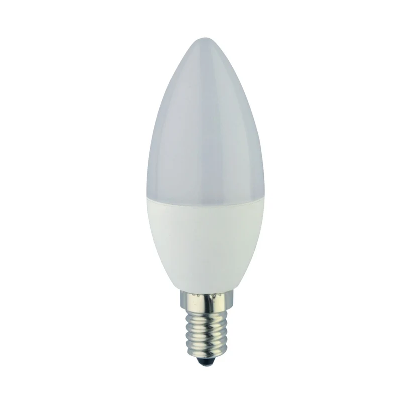 Dimmbare LED-Lampe Proventa E14 – Lichtfarbe dimmbar auf extra warmweißes Licht – 1 x Kerzenlampe