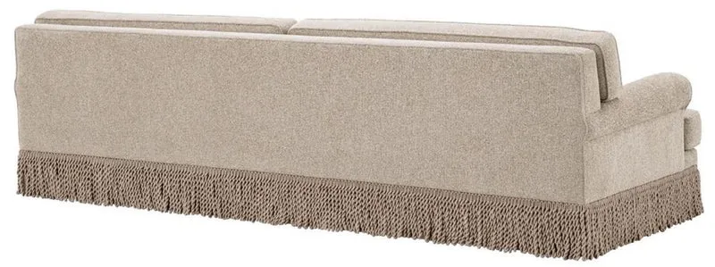 Casa Padrino Luxus Wohnzimmer Sofa Beige 277 x 101 x H. 77 cm