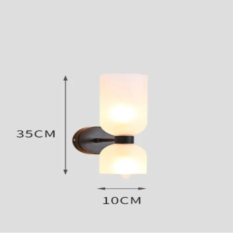 Elegante Innenwandleuchte aus Klarglas – Sorella