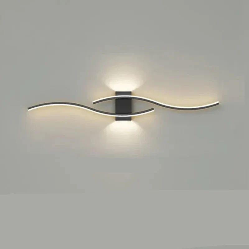 Elegante Wandlampe Verstellbares Licht Hochdekorativer Stil – Wave eteins