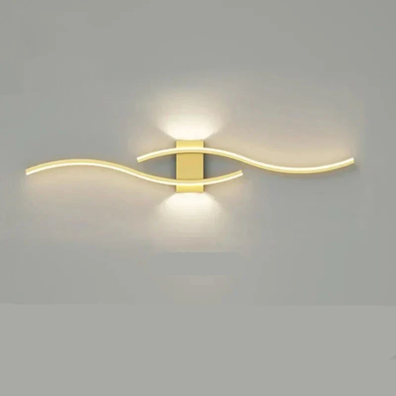 Elegante Wandlampe Verstellbares Licht Hochdekorativer Stil – Wave eteins