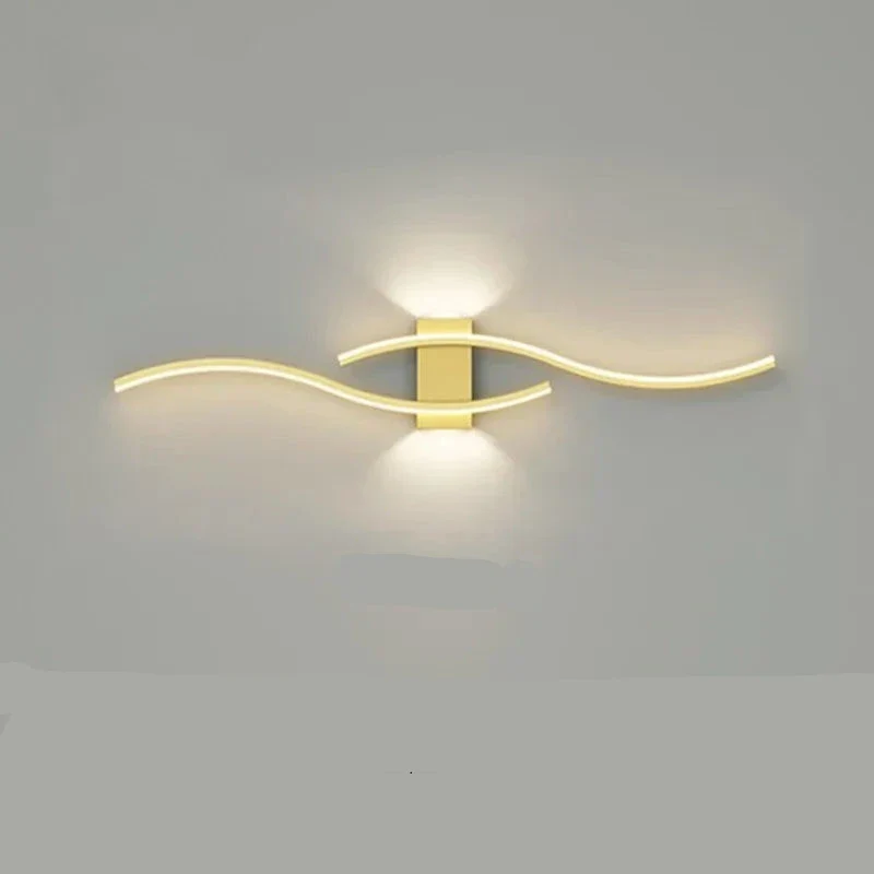 Elegante Wandlampe Verstellbares Licht Hochdekorativer Stil – Wave eteins