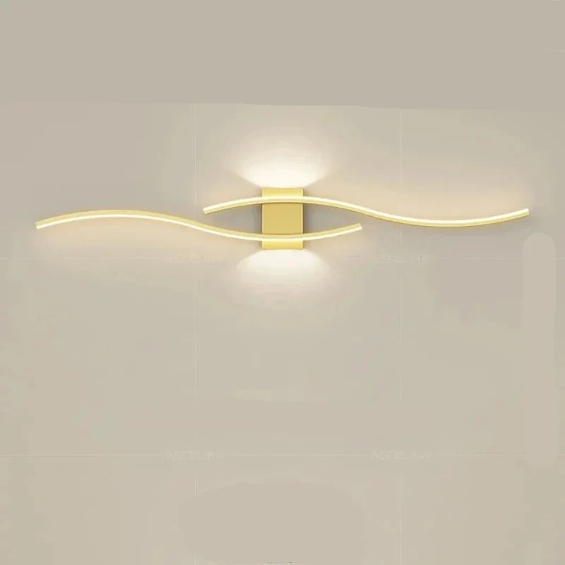 Elegante Wandlampe Verstellbares Licht Hochdekorativer Stil – Wave eteins