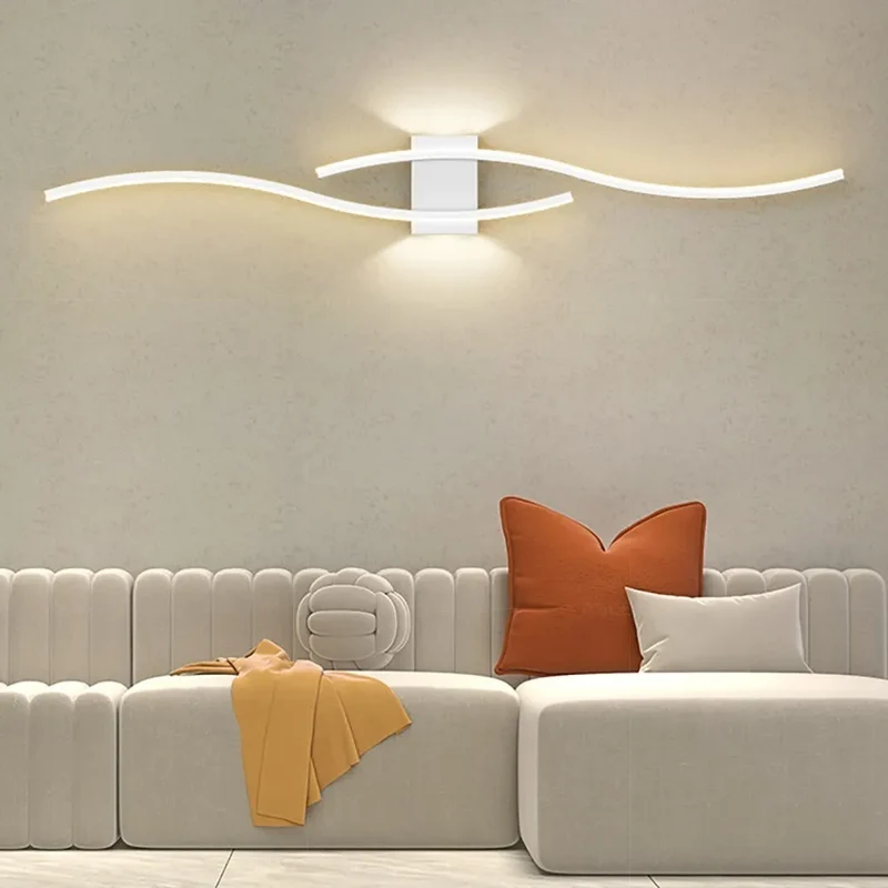 Elegante Wandlampe Verstellbares Licht Hochdekorativer Stil – Wave eteins