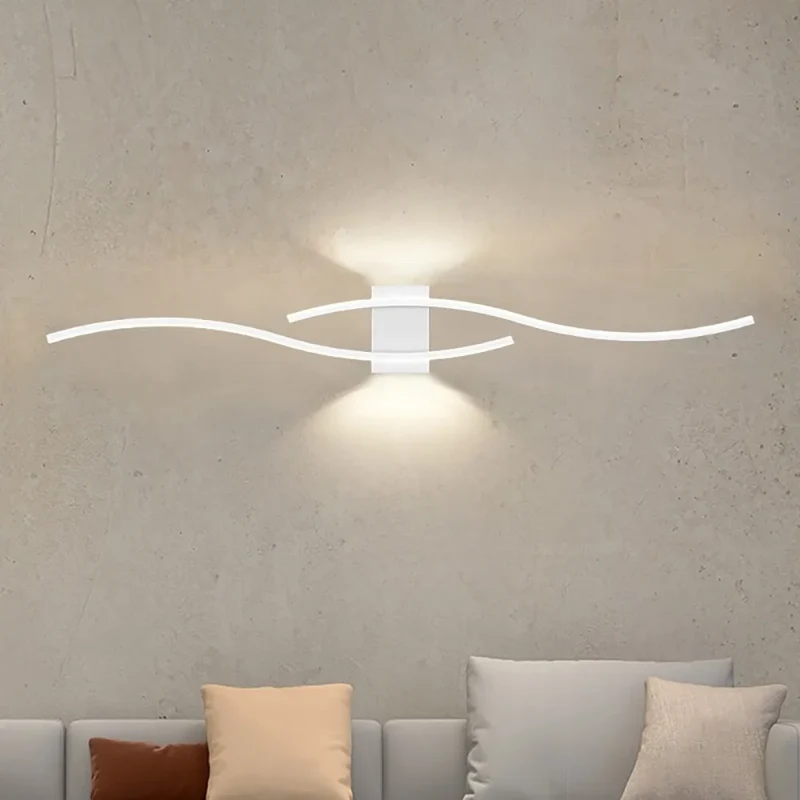 Elegante Wandlampe Verstellbares Licht Hochdekorativer Stil – Wave eteins