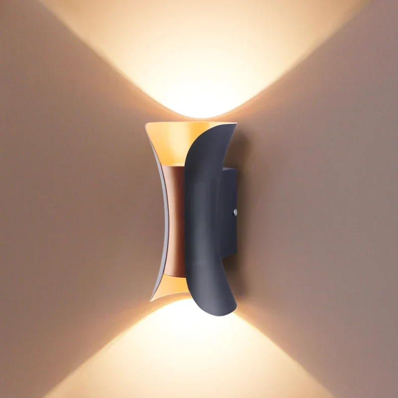 Elegante Außenwandleuchte mit COB-Technologie – Nexa