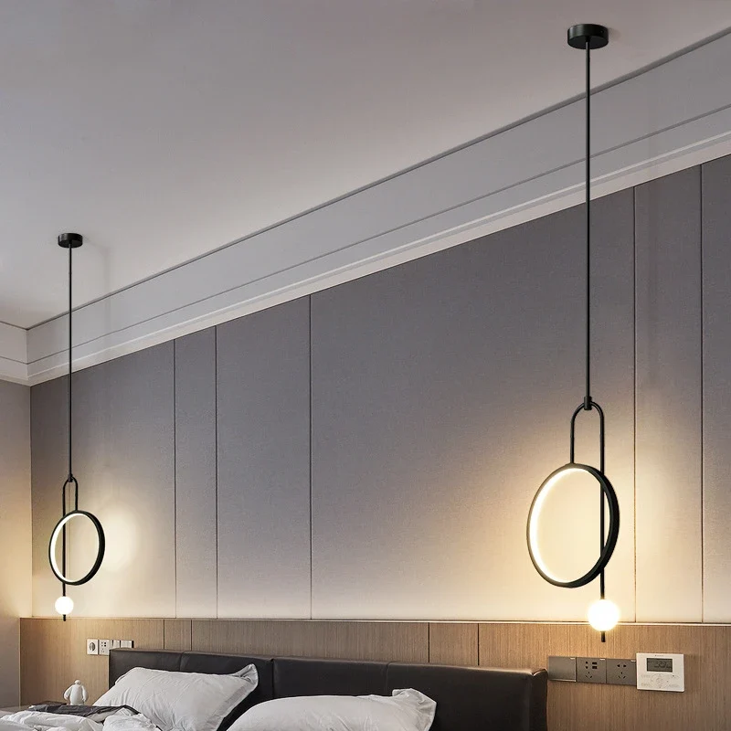 Moderne LED-Hängeleuchte Ring für vielseitige Räume – Haloa