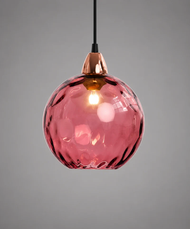 Bunte Glas-Hängeleuchte Fröhliche und Moderne Atmosphäre – Célestro
