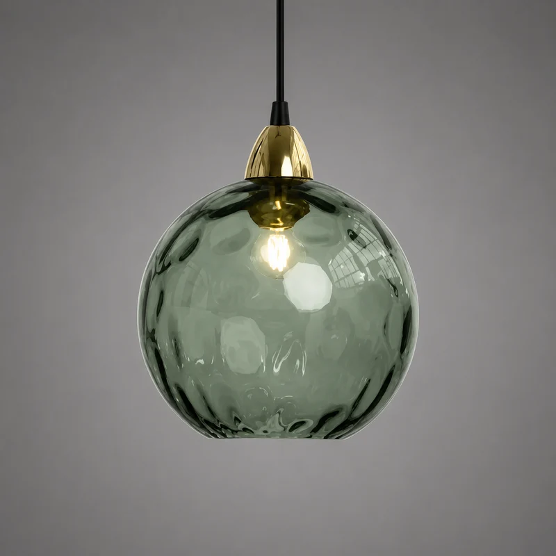 Bunte Glas-Hängeleuchte Fröhliche und Moderne Atmosphäre – Célestro