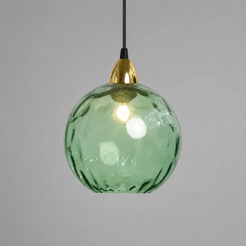 Bunte Glas-Hängeleuchte Fröhliche und Moderne Atmosphäre – Célestro