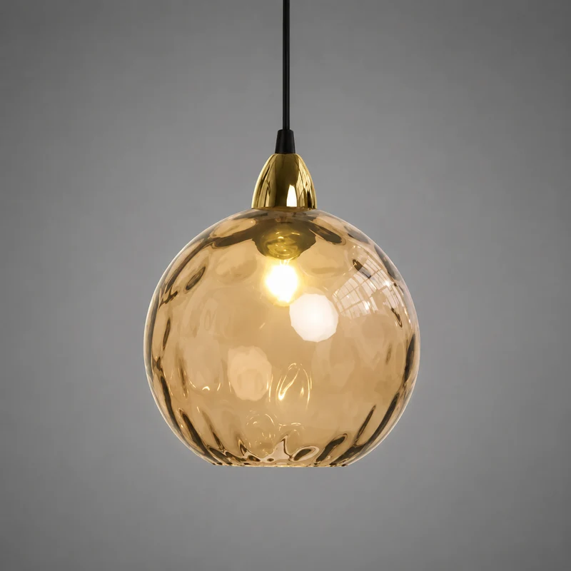 Bunte Glas-Hängeleuchte Fröhliche und Moderne Atmosphäre – Célestro