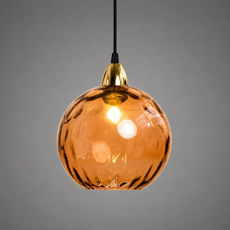 Bunte Glas-Hängeleuchte Fröhliche und Moderne Atmosphäre – Célestro