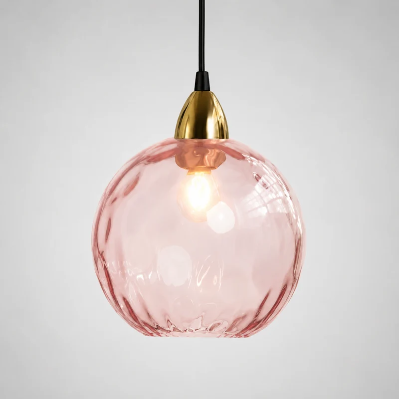 Bunte Glas-Hängeleuchte Fröhliche und Moderne Atmosphäre – Célestro
