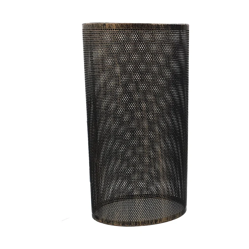 Abat-jour vintage en forme de cage en métal Suspension en métal Lampe