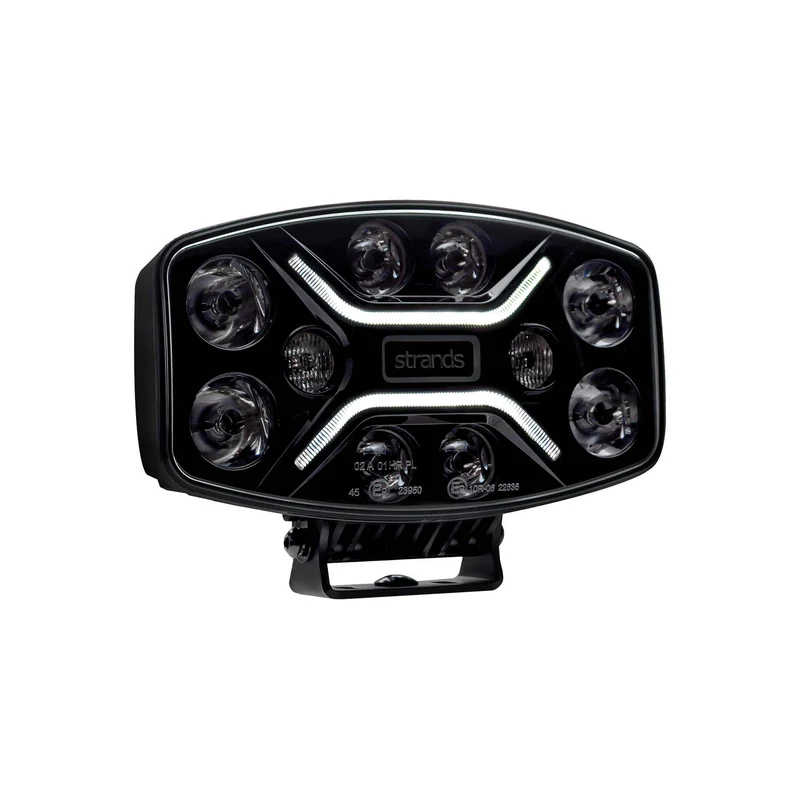 Strands Dark Knight Insane Driving Lamp mit Warnblinklichtern