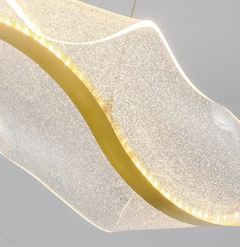 Hochwertige Pendelleuchte aus poliertem Chrom – Lira
