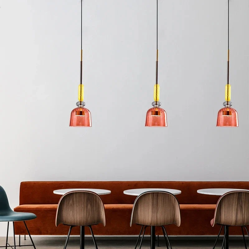 Bunte Geometrische Hängelampe Nordischer Stil – Yura