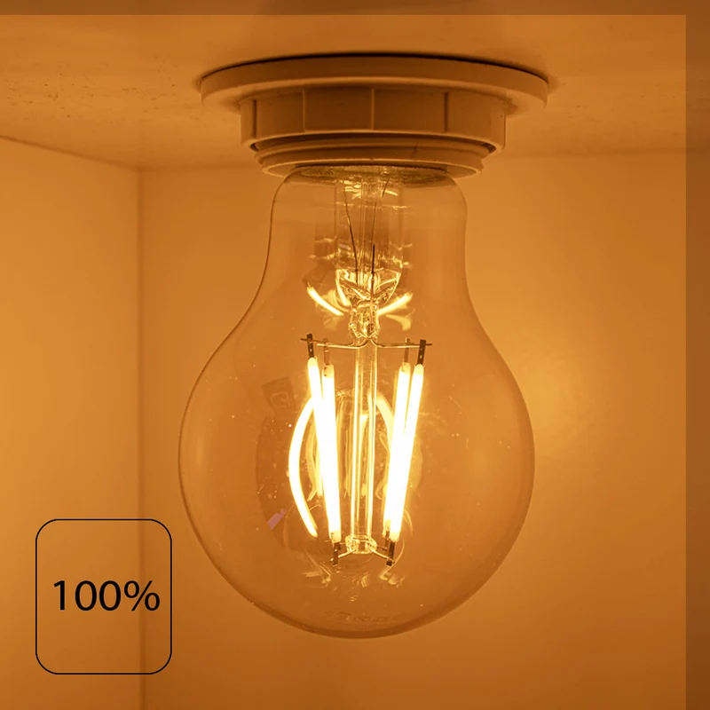 LED-Glühlampe 6W | A60 | 3-stufig dimmbar | E27 | 2700K – Warmweiß