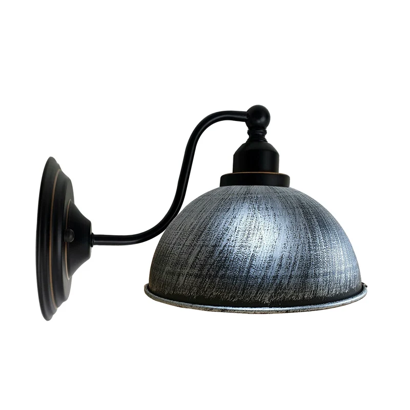 Vintage Farmhouse Wandleuchte – Industrie Wandlampe Bett | Ø 21cm | E27 ~3822