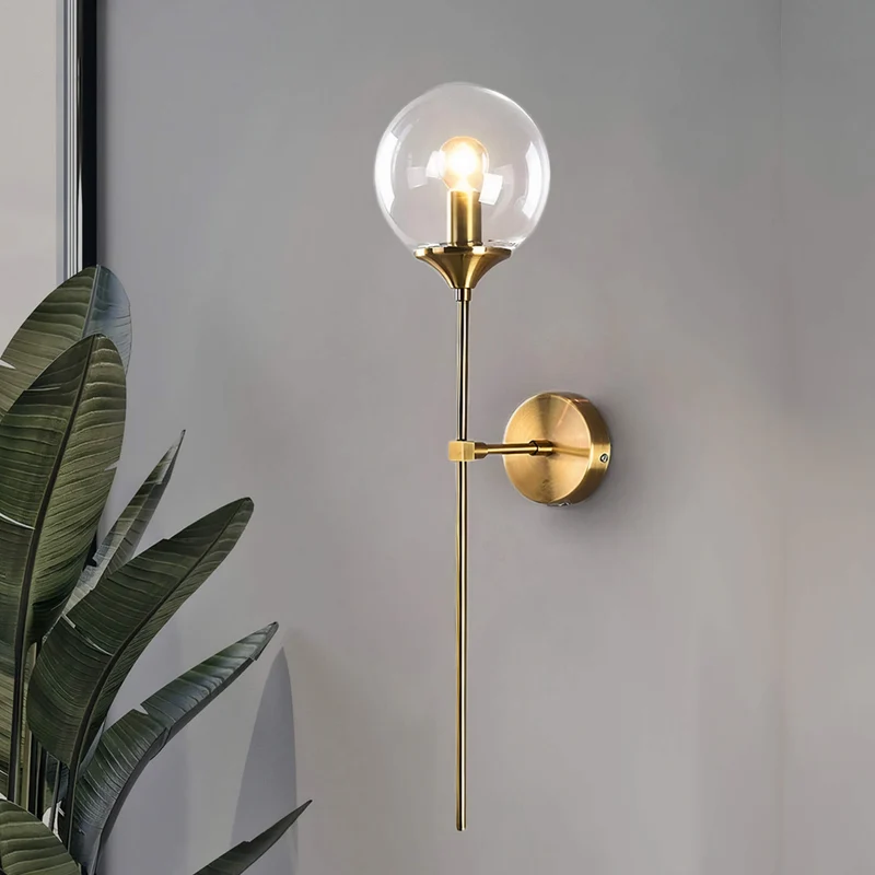 Verstellbare Wandleuchte aus edlem Glas – Auréa