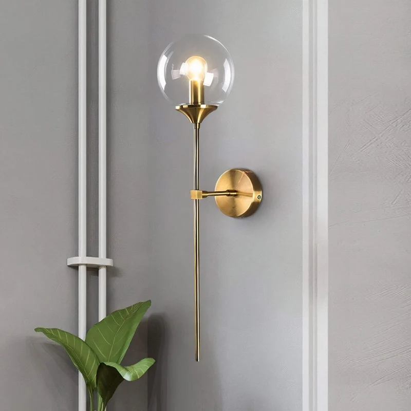 Verstellbare Wandleuchte aus edlem Glas – Auréa