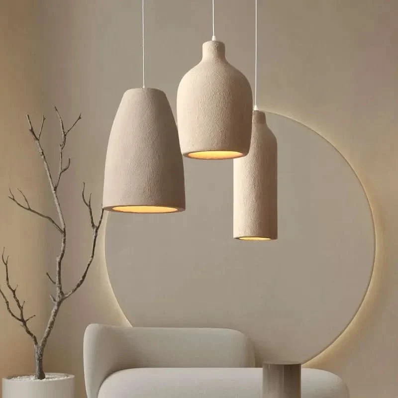 LED-Hängeleuchte Beruhigend Wabi Sabi Inspiration – TerreVase