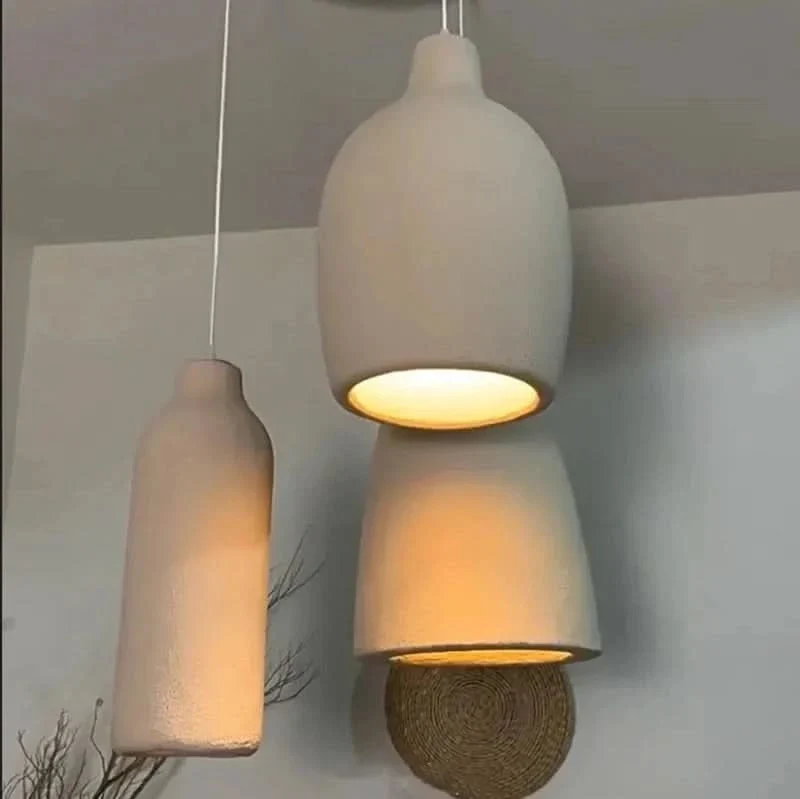 LED-Hängeleuchte Beruhigend Wabi Sabi Inspiration – TerreVase